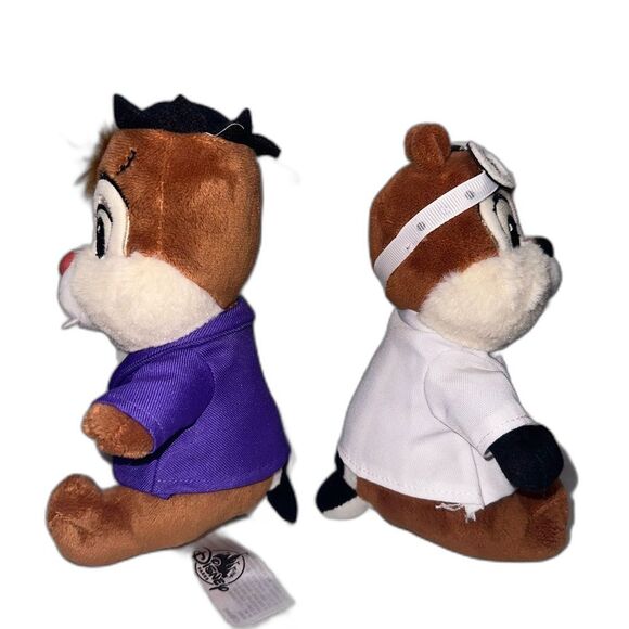 Plush Chip Dale Frankenstein Disneyland RARE Halloween Plush Set - Picture 6 of 9